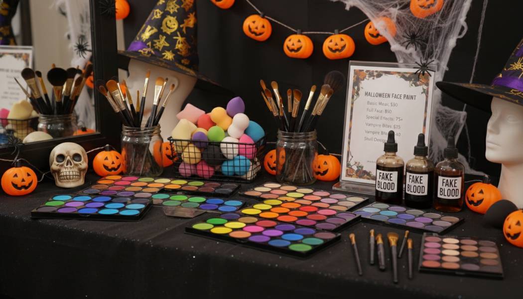 Dịch Vụ Vẽ Mặt Halloween Tại Bình Thạnh. Ảnh 4